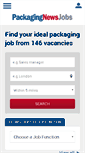 Mobile Screenshot of jobs.packagingnews.co.uk